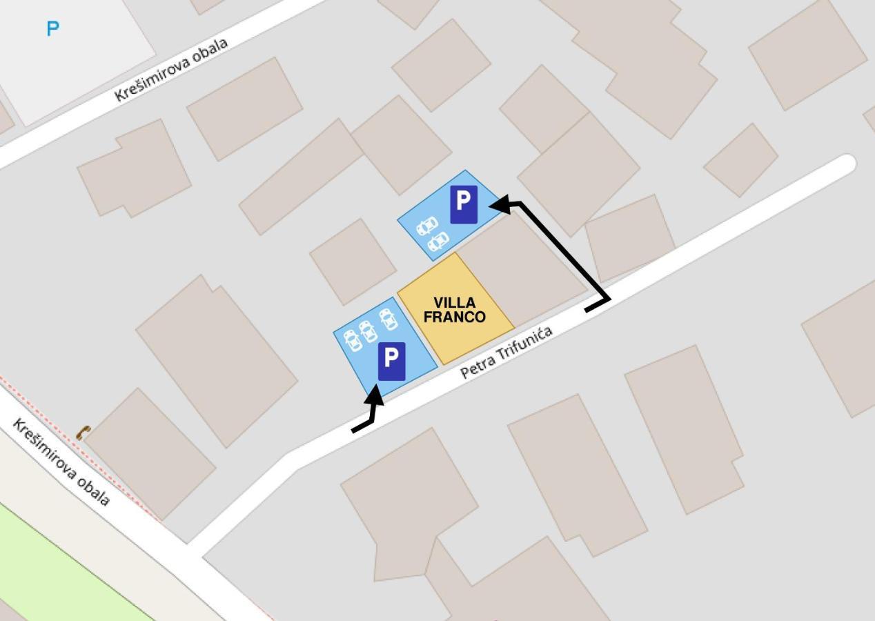 Villa Franco ซาดาร์ ภายนอก รูปภาพ
